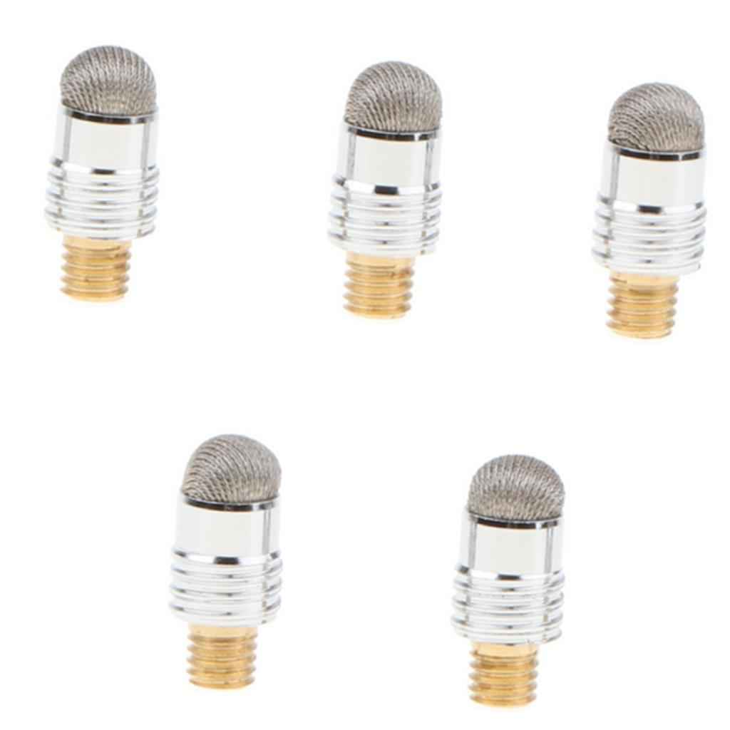 5 Pieces 2 in 1 Replacement Fiber Tips for Capacitive Stylus Pens Diameter 6.0mm