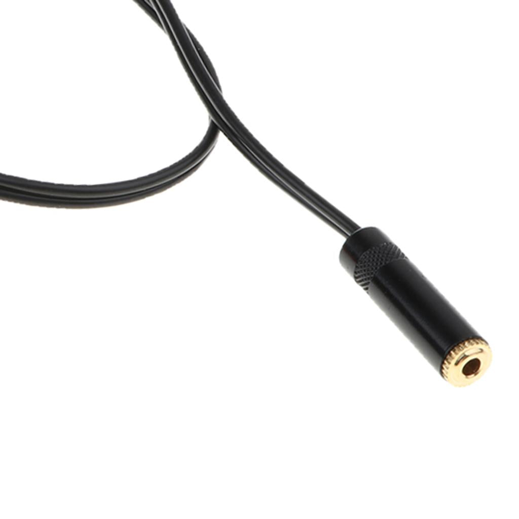 3.5mm Female Port to Dual XLR Male Ports Speaker Mixer Audio Cable