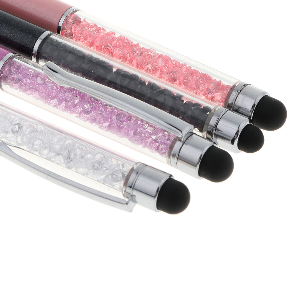 5pcs Pens Universal For Smart Phone Tablet PC Stylus Crystal Touch Screen