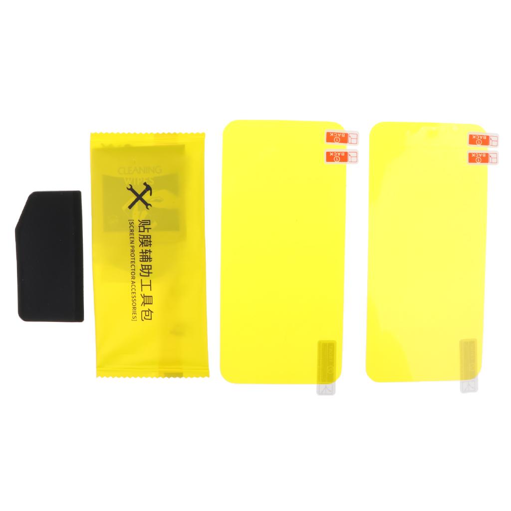 2 Pieces Explosion-Proof Soft TPU Screen Protector Film For Apple iPhone XS
