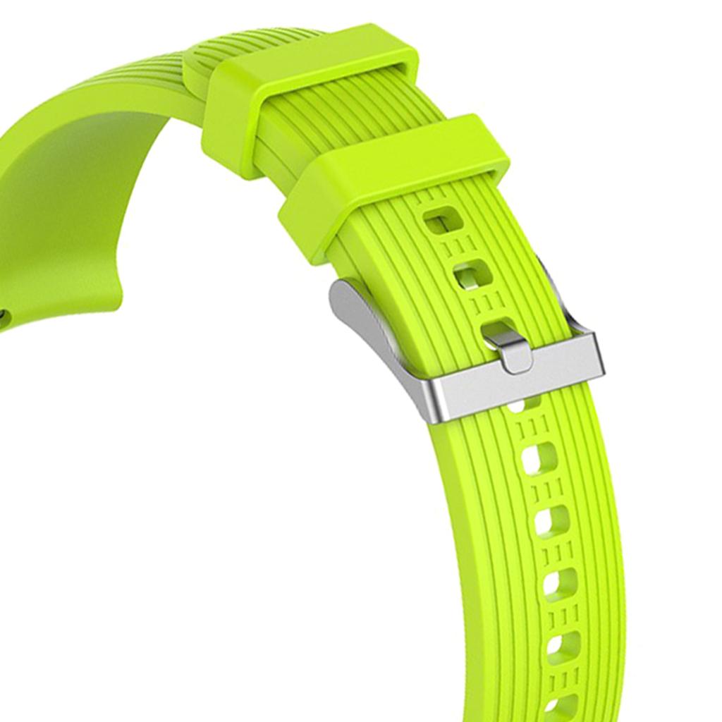 4xSilicone Watch Strap Watch Band Replace for Samsung R800/R810/R815 green