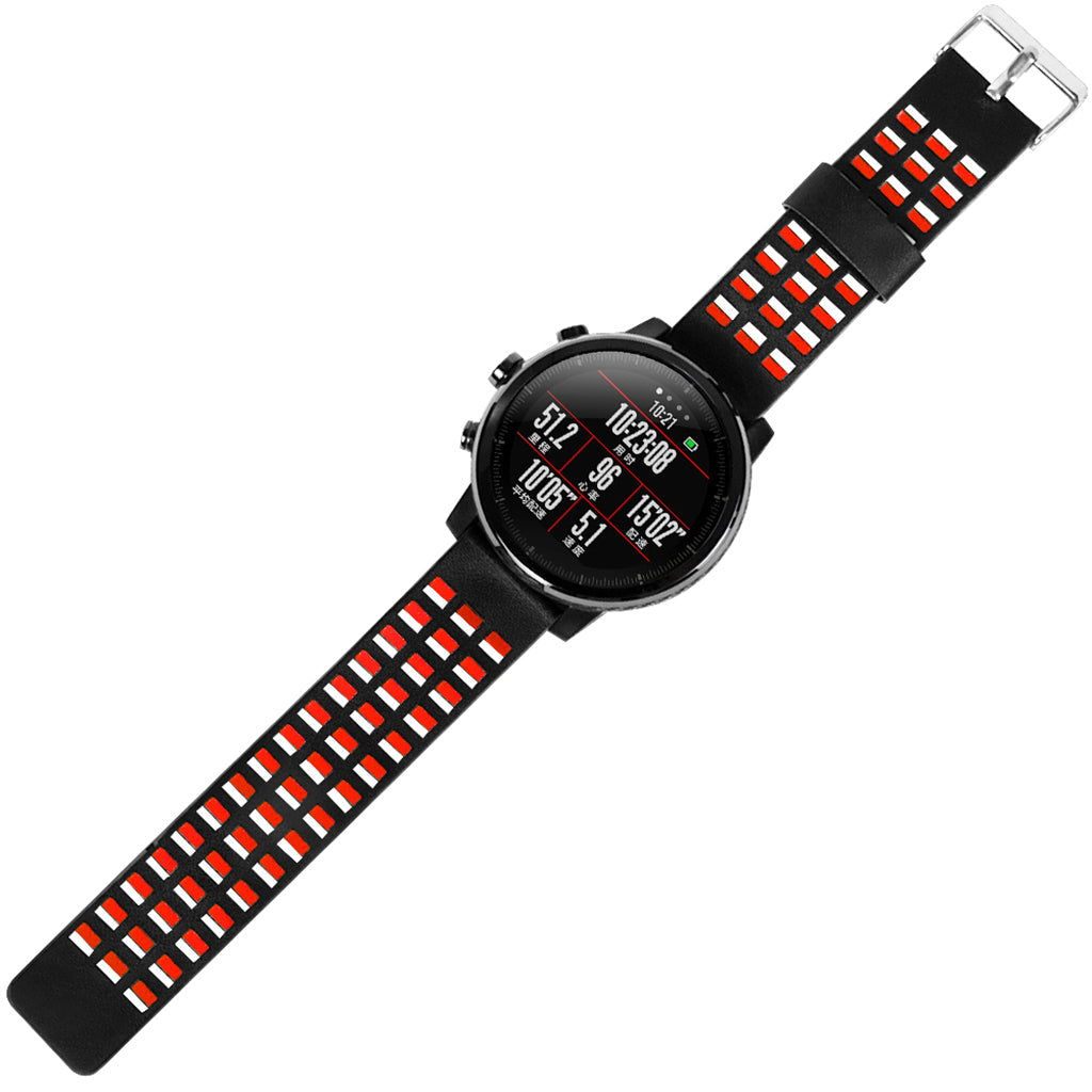 22mm Replacement Strap For Huami amazfit Smart Watch 2/2S red