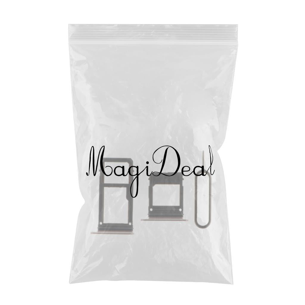 2xPhone Sim Card Holder Slot Tray Replacement for Samsung A5 A7 2017 A520 Pink