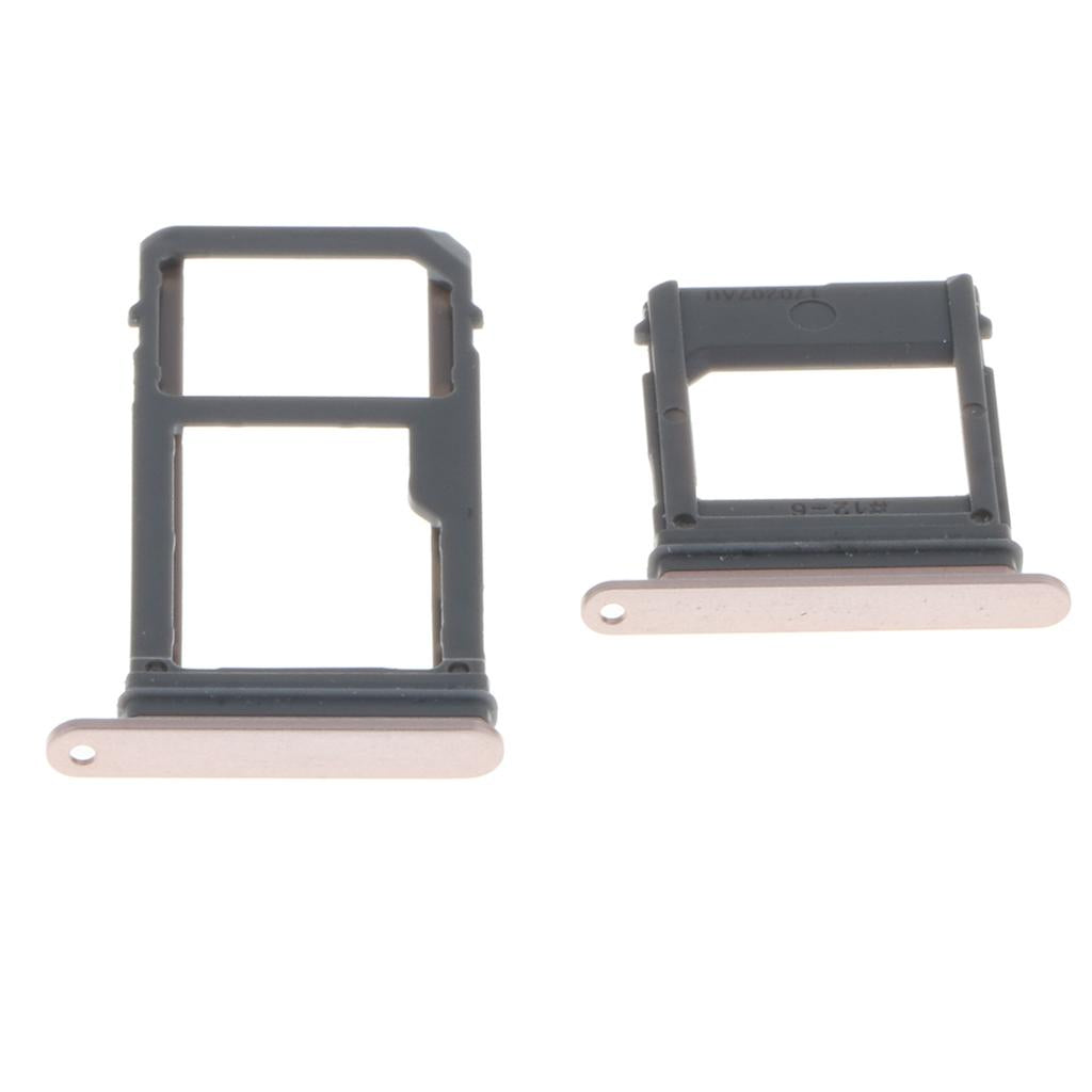 3xPhone Sim Card Holder Slot Tray Replacement for Samsung A5 A7 2017 A520 Pink