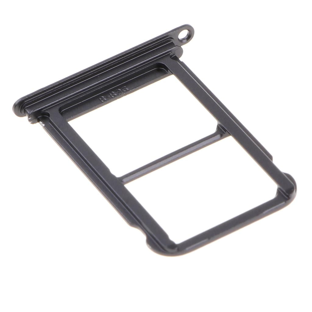 3xDual SIM Card Slot Tray Holder Replacement Part for Huawei P20 Black