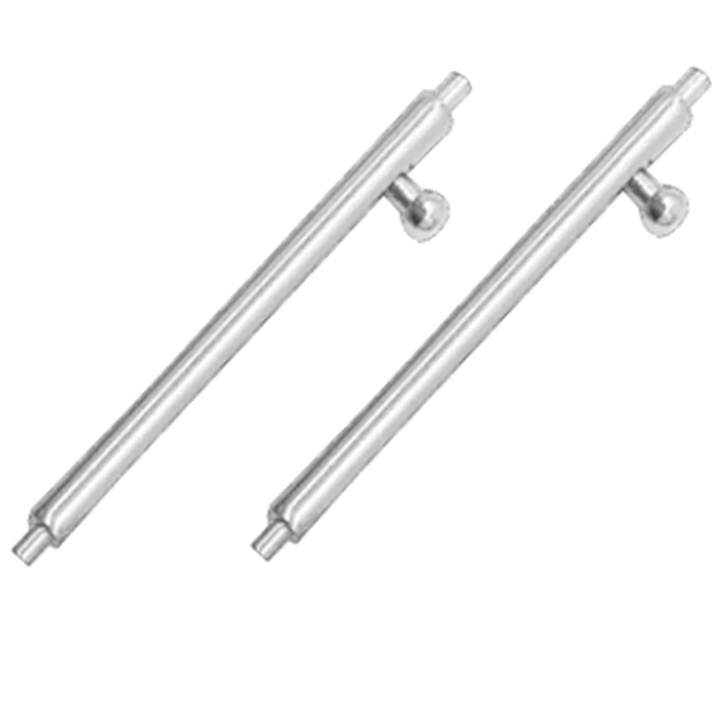 3xStainless Steel Quick Release Watch Strap Spring Bars 15-23mm Pin Links 18MM