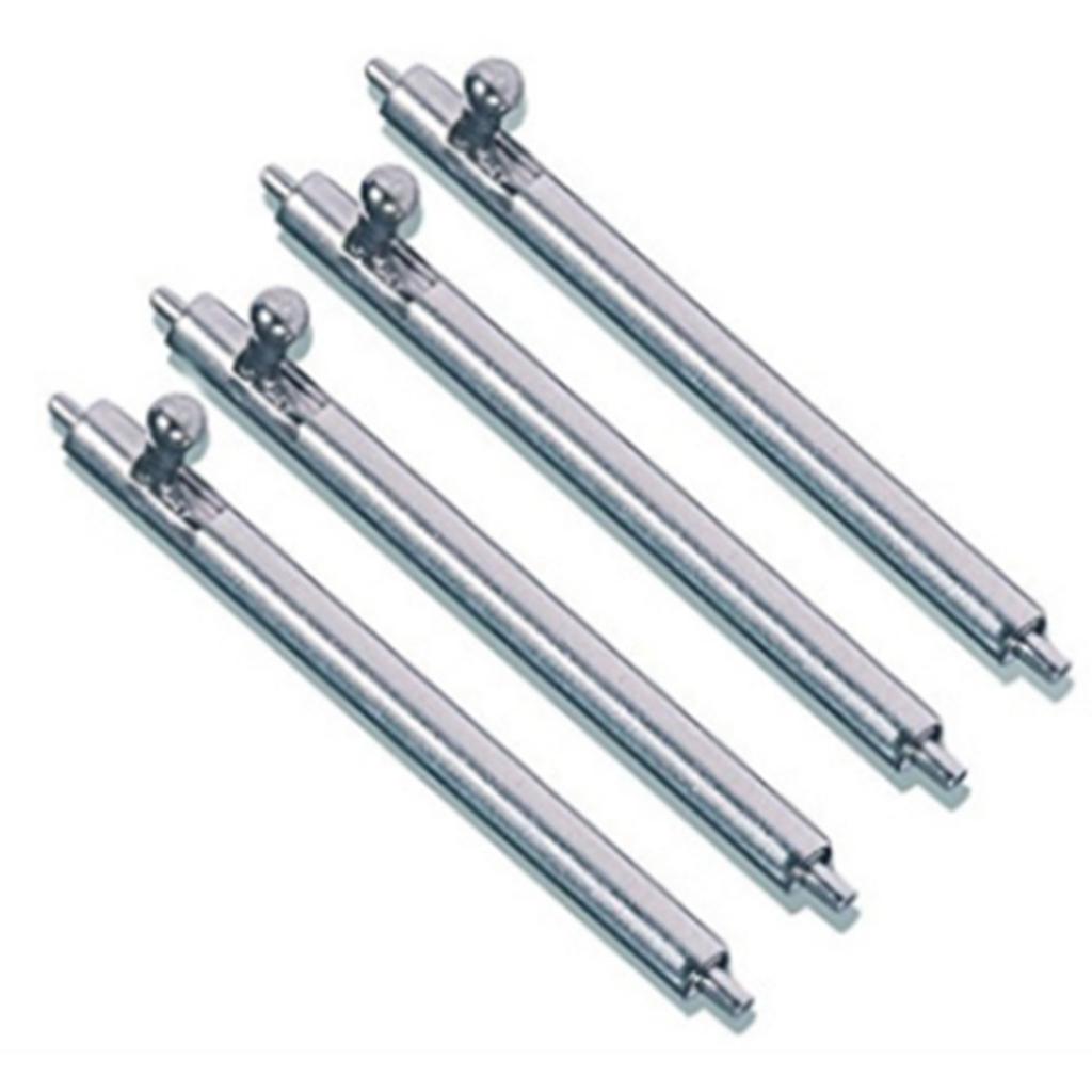 4xStainless Steel Quick Release Watch Strap Spring Bars 15-23mm Pin Links 18MM