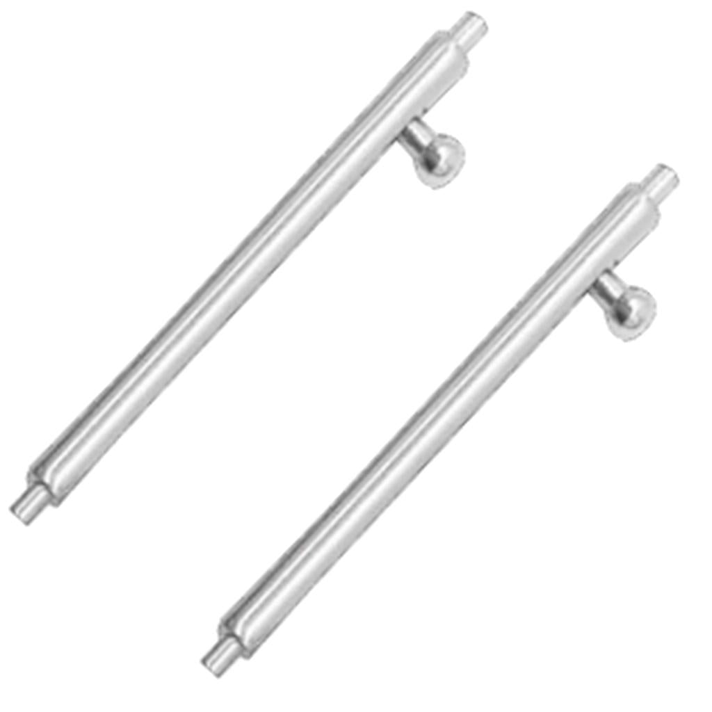 3xStainless Steel Quick Release Watch Strap Spring Bars 15-23mm Pin Links 18MM
