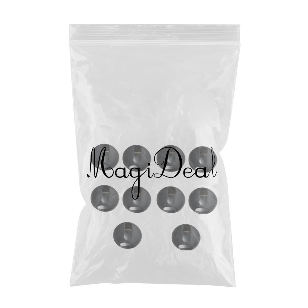 3x 5 Pairs Replacement Earplugs and Earcaps for Apple Bluetooth Headset Black