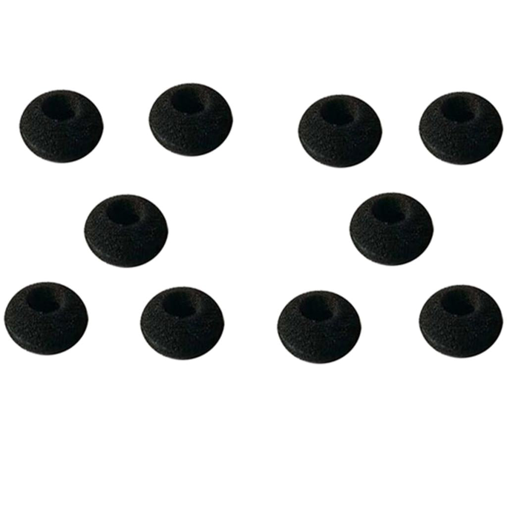 2x10 Pieces Foam Ear Pad Cover Earphone Earbud Anti-slip for Plantronics