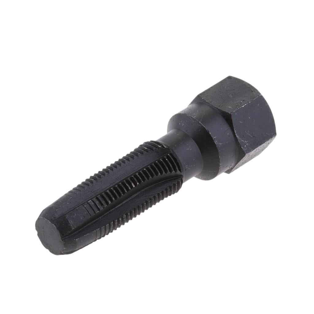 5 Pieces 14mm Spark Plug Rethreader Repair Tap Tool Reamer Inserts Kits