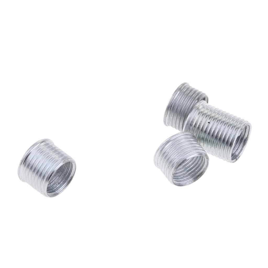 5 Pieces 14mm Spark Plug Rethreader Repair Tap Tool Reamer Inserts Kits