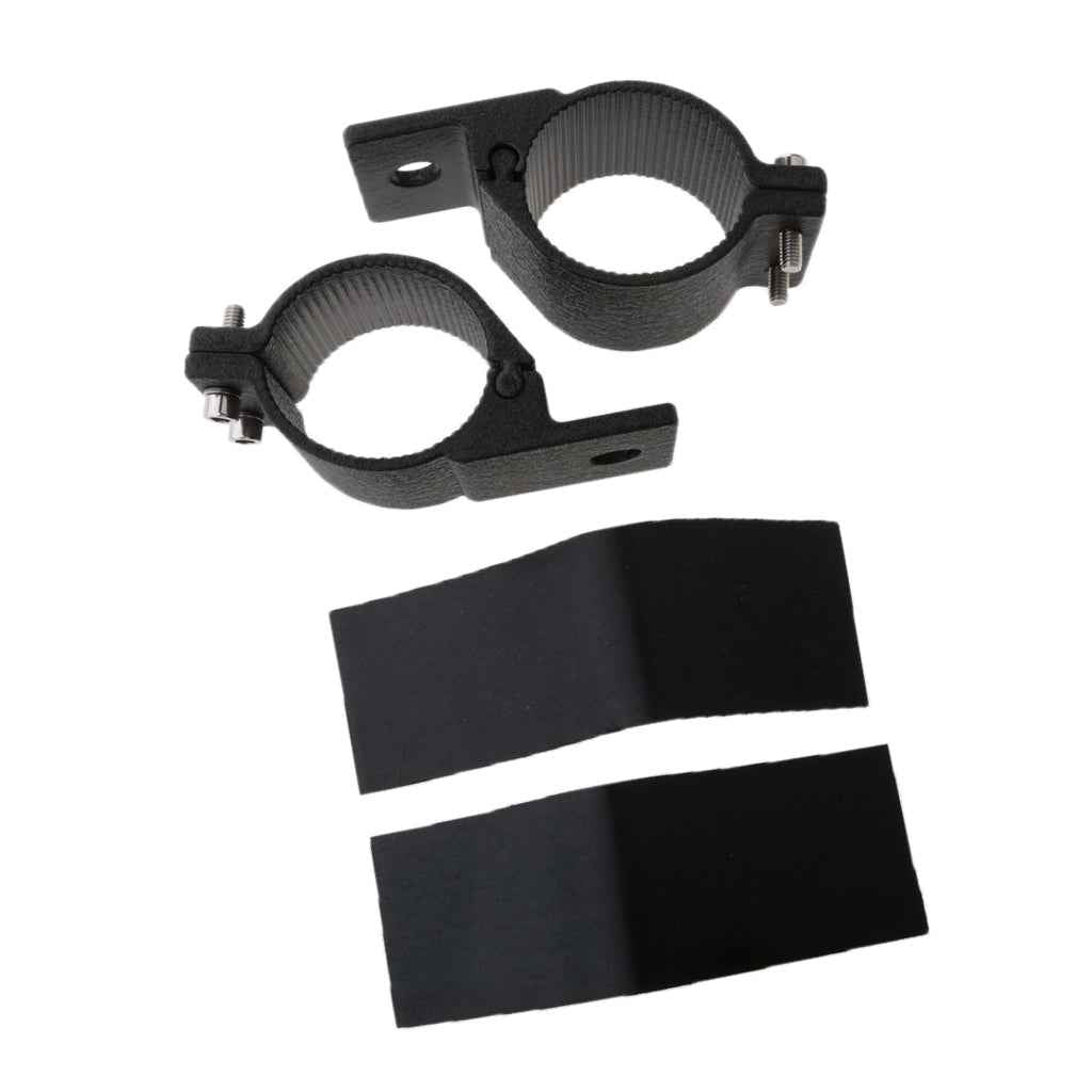 2 Pieces Bull Roll Bar Work Light Mount Bracket 49mm~54mm(1.9~2.1 Inch)