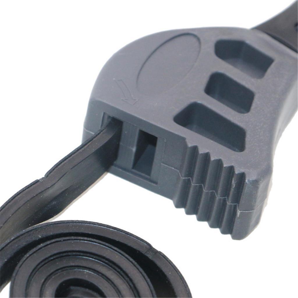 4xMultifunctional Adjustable Car Rubber Strap Oil Filter Wrench Spanner Tool