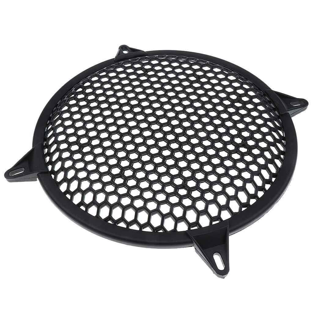 10'' Plastic Speaker Subwoofer Mesh Grill Cover Home Car Audio Parts