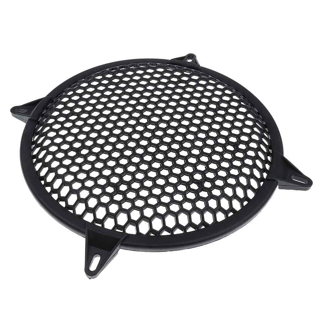 10'' Plastic Speaker Subwoofer Mesh Grill Cover Home Car Audio Parts