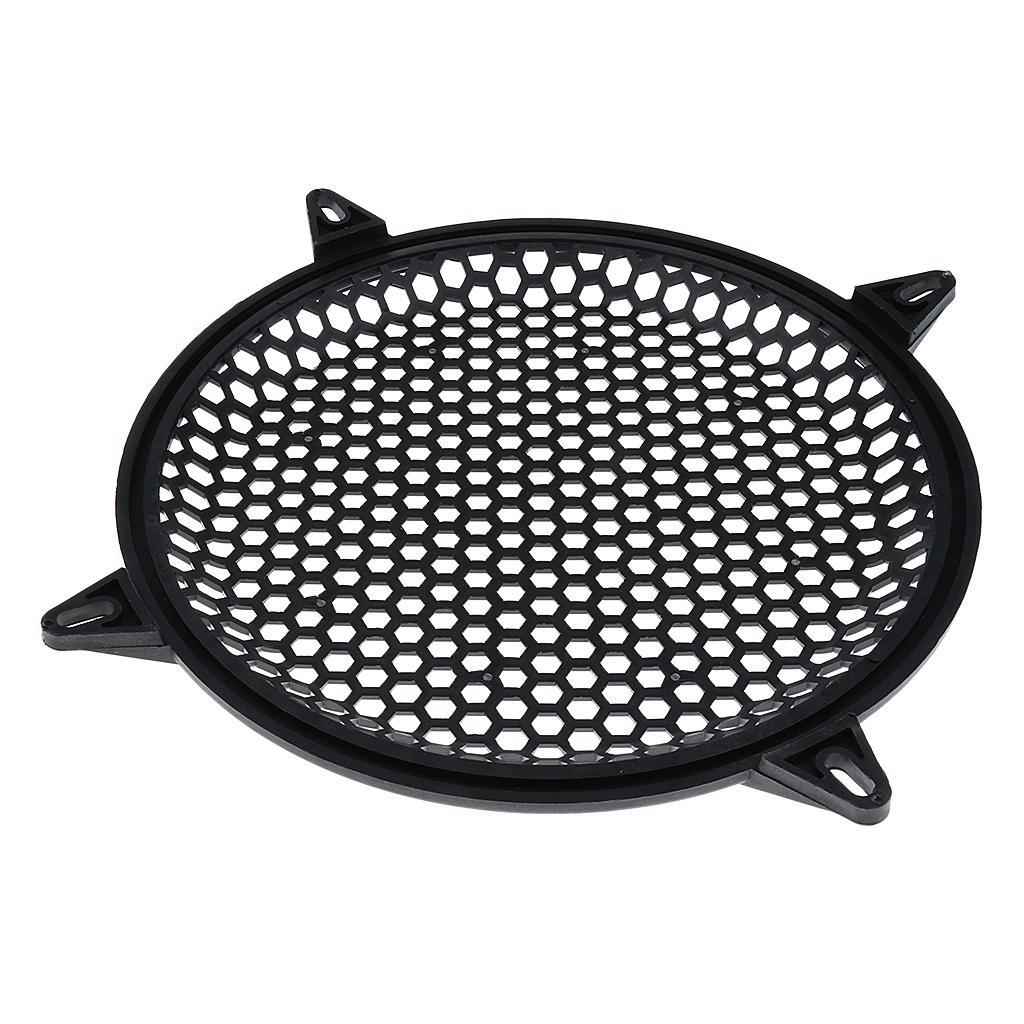 10'' Plastic Speaker Subwoofer Mesh Grill Cover Home Car Audio Parts