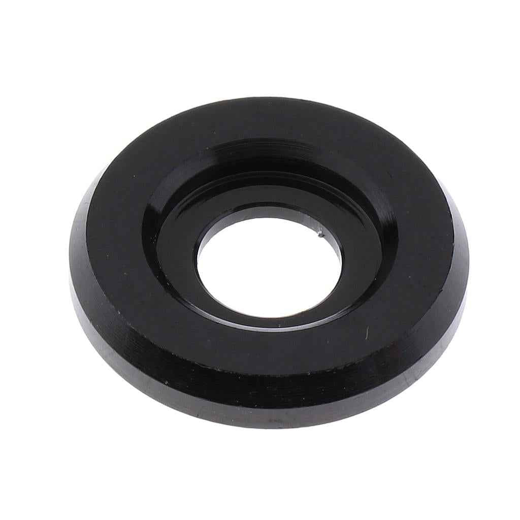 6 Set M6x18mm Aluminium License Plate Frame Bumper Fender Bolt Screw Black