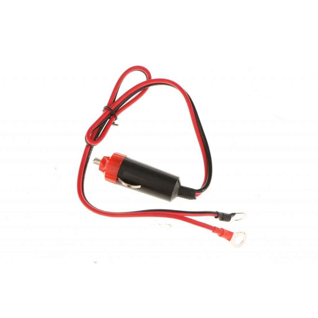 Cigarette Lighter Plug Cable Car Power Supply Inverter Adapter Wire 12V 10A