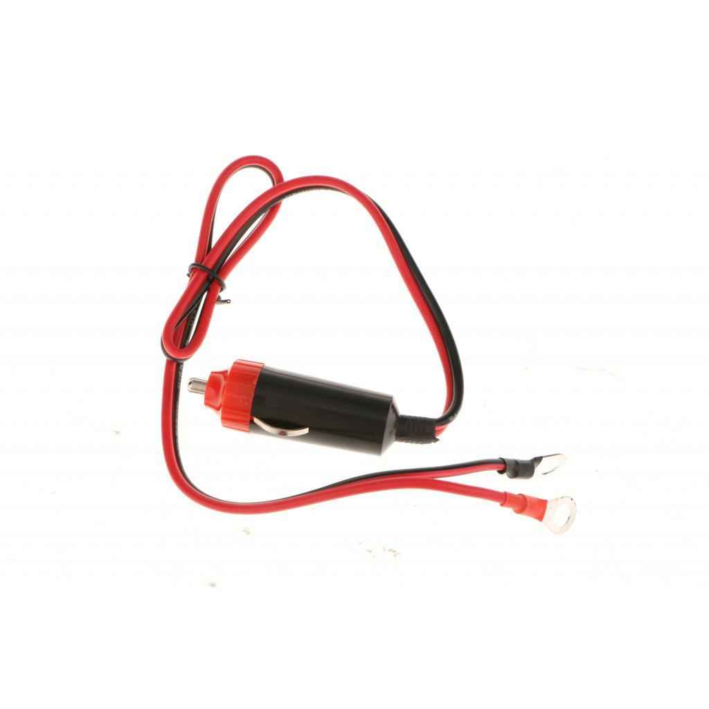 Cigarette Lighter Plug Cable Car Power Supply Inverter Adapter Wire 12V 10A