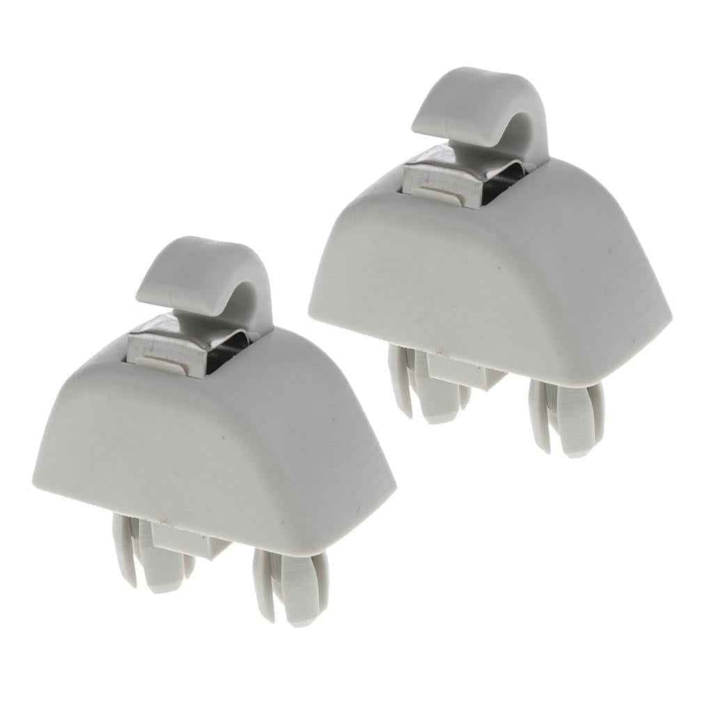 2pack Replace Auto Sun Visor Hook Bracket for Audi A6 C6 for VW Passat Polo