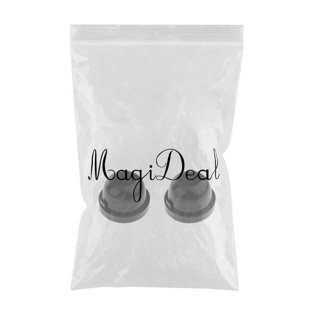 2x Universal HID LED Headlight Headlamp Dust Cover Light Cap Dustproof 75mm