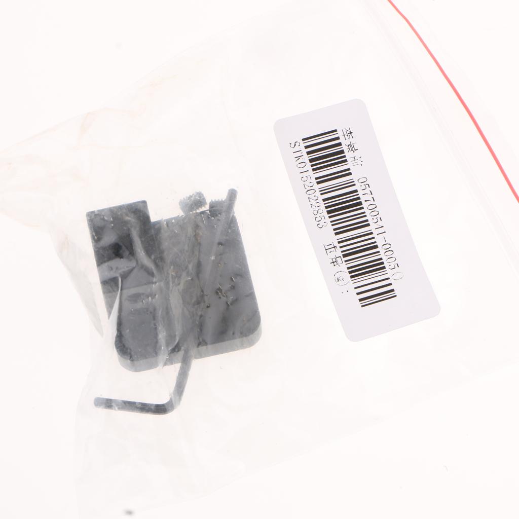 3xHood Release Latch Handle Repair Kit For HondaCIVIC Ridgeline Element Black