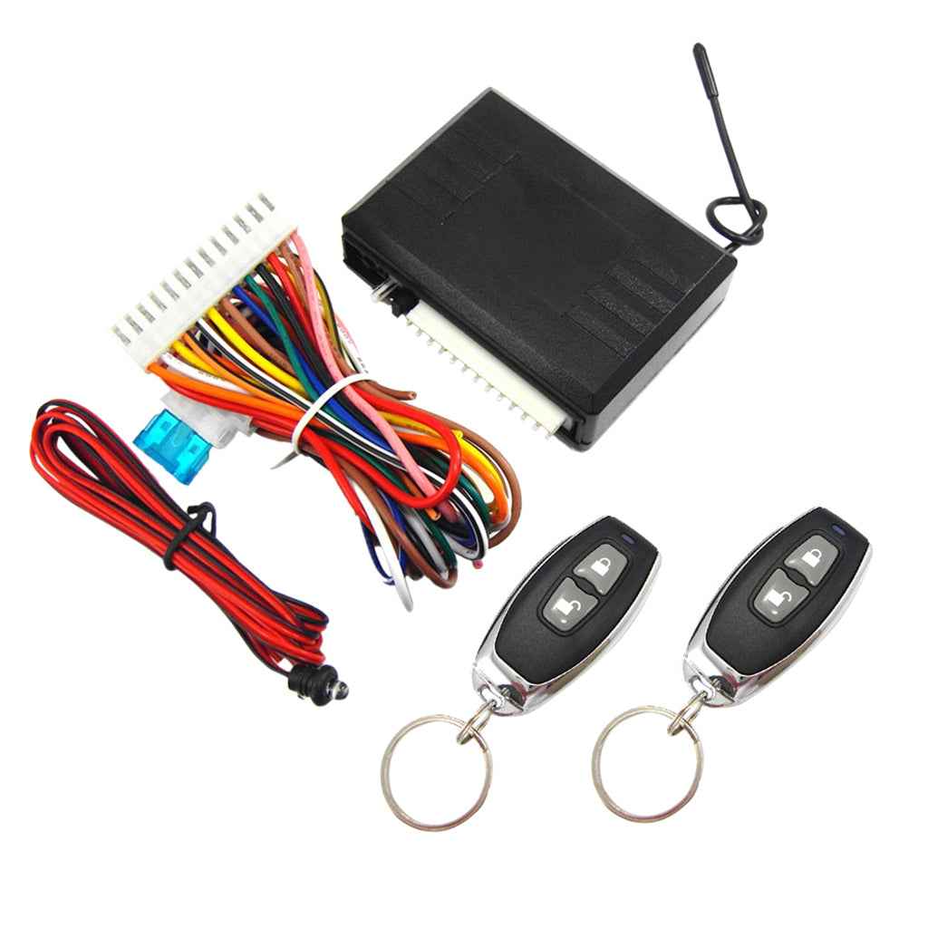 Car Keyless Entry System Remote Control Key Central Door Lock Kit