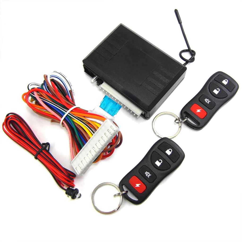 5 Piece Car Remote Central Kit Door Lock Vehicle Keyless Entry System Kits