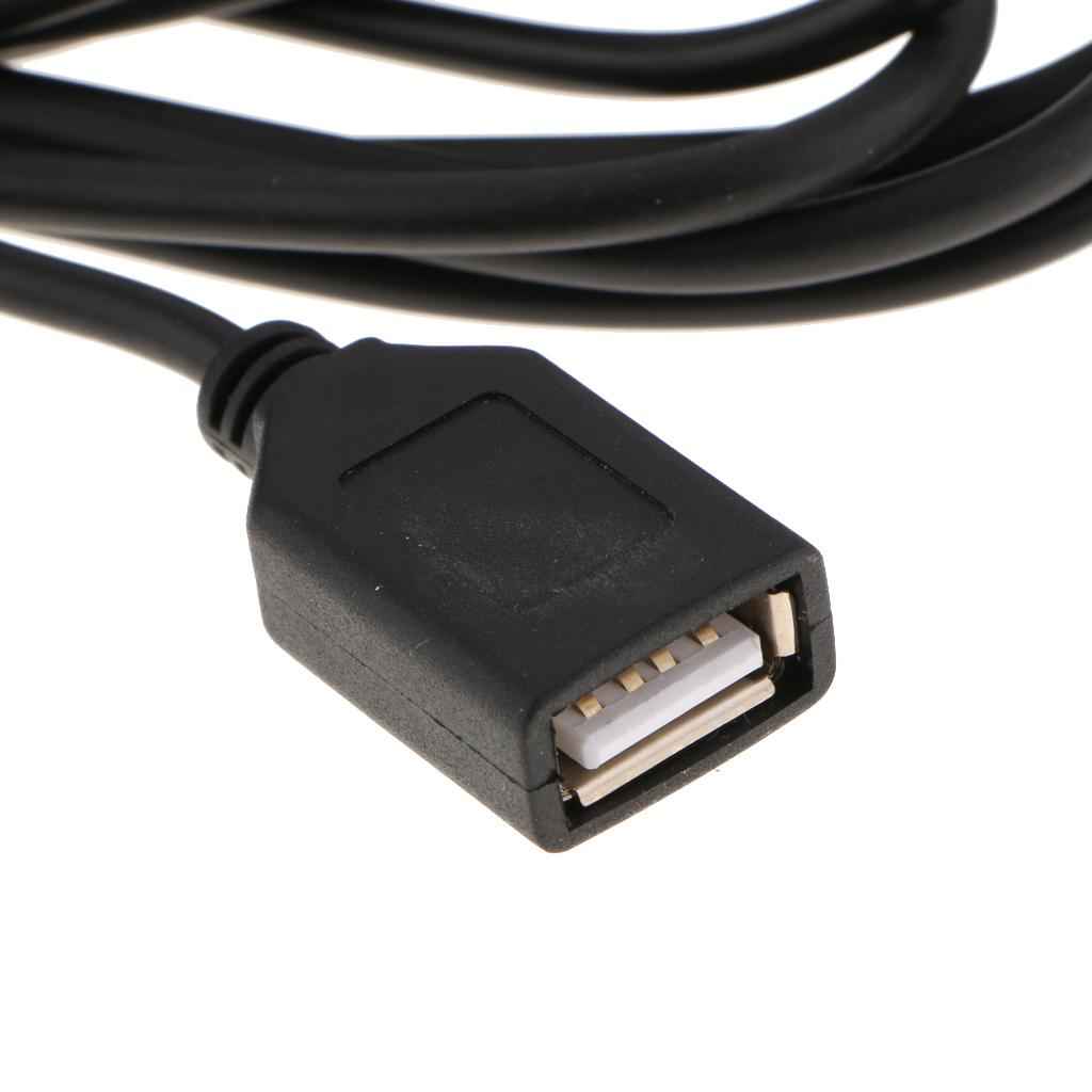 Car Audio Cable Harness Plug W/ USB AUX Line For KIA K2 K5 Hyundai