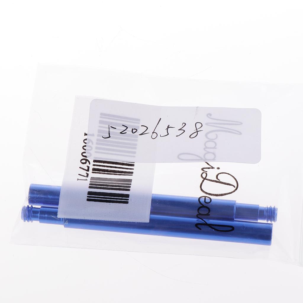3xRoad Bike Bicycle Presta Valve Extender Extension Adapter Alloy 70mm Blue