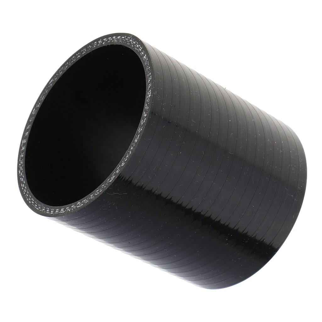 3" 76mm Straight Turbo/Intake Piping Silicone Coupler Pipe Hose CSH-63 Black