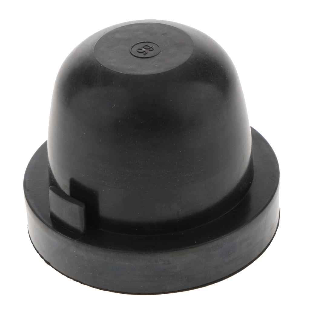 2.56X2.17 Inch Rubber Housing Seal Cap Dustproof Cover for LED Car Headlights Retrofit, LED Headlight Bulb Kit