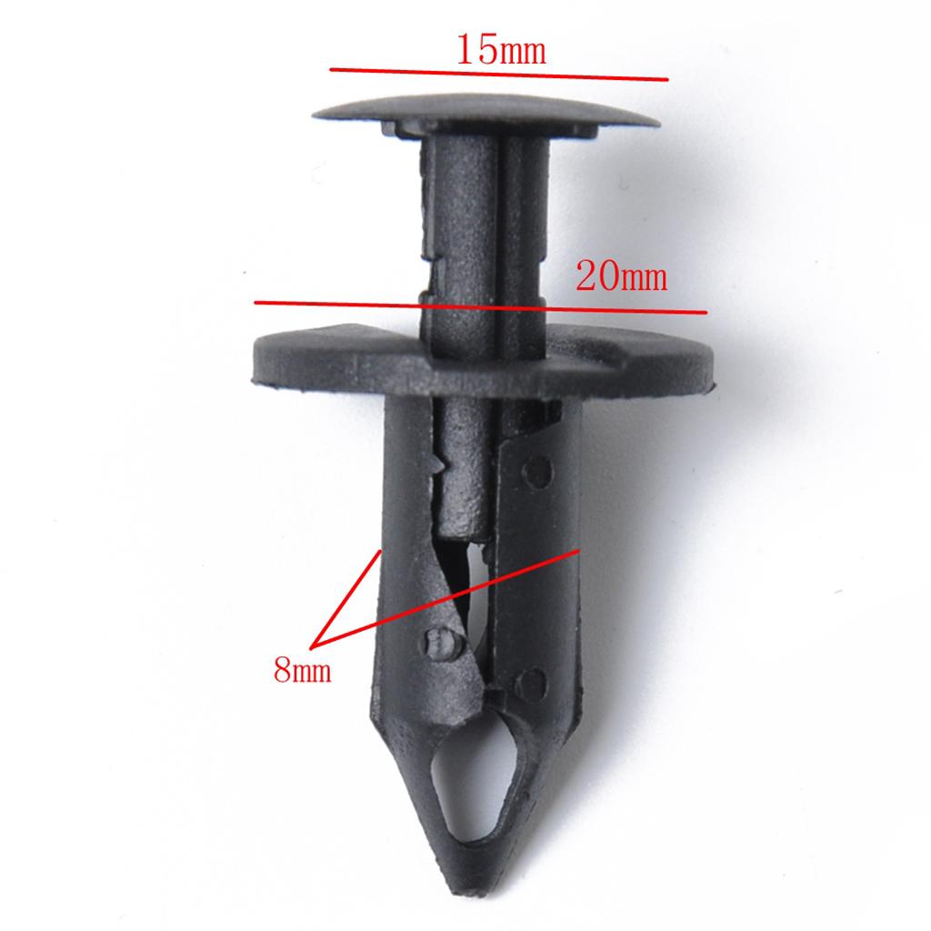 3xAuto Car Plastic Push Pin Rivet Fasteners Trim Clip Screwdriver Panel Clip