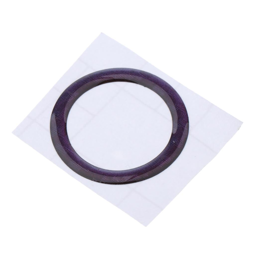 4xCar Engine Start Stop Button Ring Trim Decor For E90 E60 E70 Dark Blue