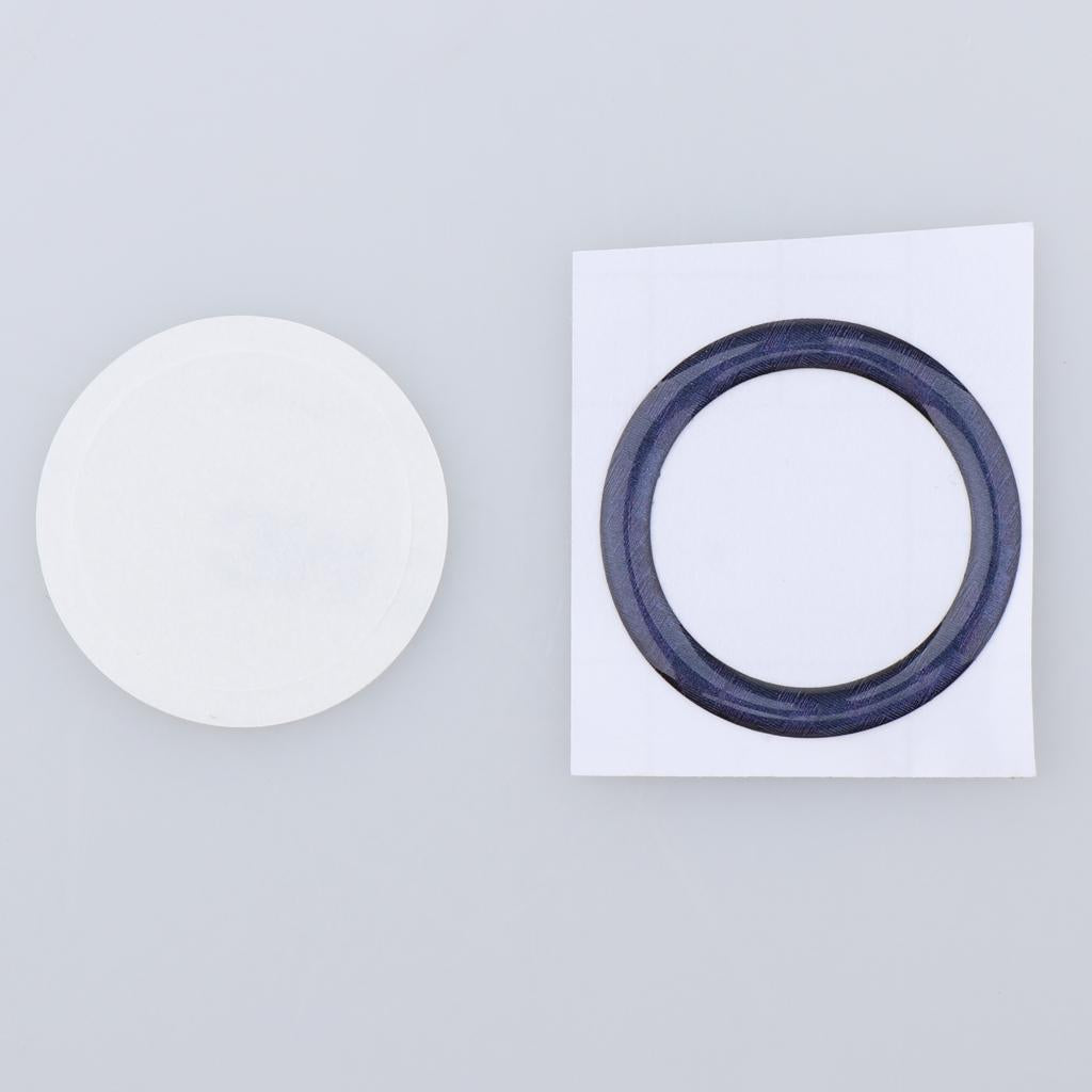 4xCar Engine Start Stop Button Ring Trim Decor For E90 E60 E70 Dark Blue