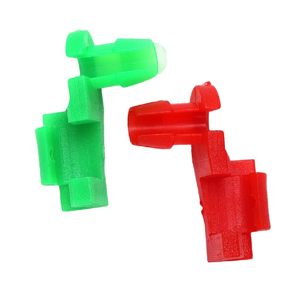 4x1999-07 fits for Chevy Silverado Tailgate Handle Rod LH RH Clip Pair Set