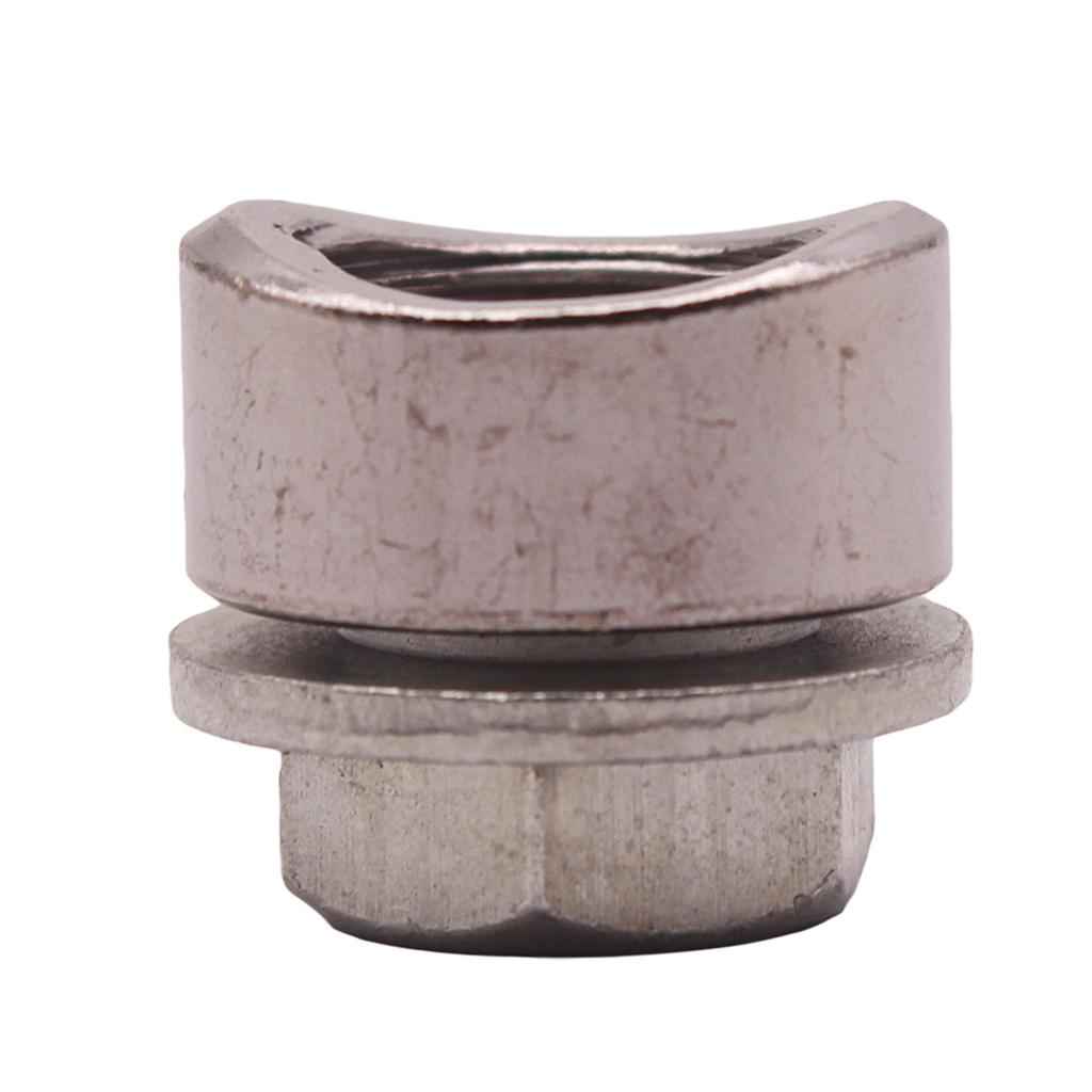 Oxygen O2 Sensor Stainless Steel Weld On Bung & Plug Nut & Cap 18 x 1.5