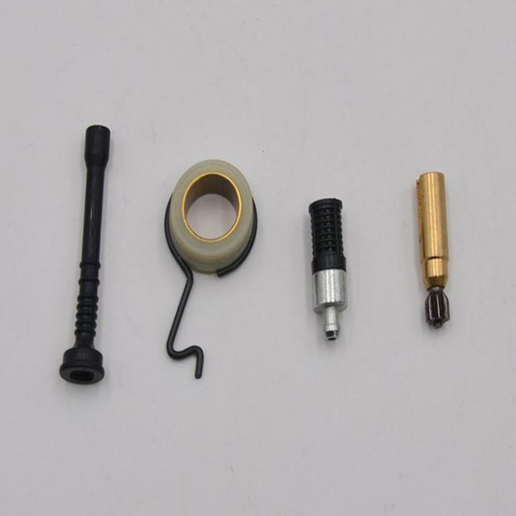 3xOil Pump Worm Gear Oil Filter Hose Kit For Stihl 025 021 MS250 MS230 MS210