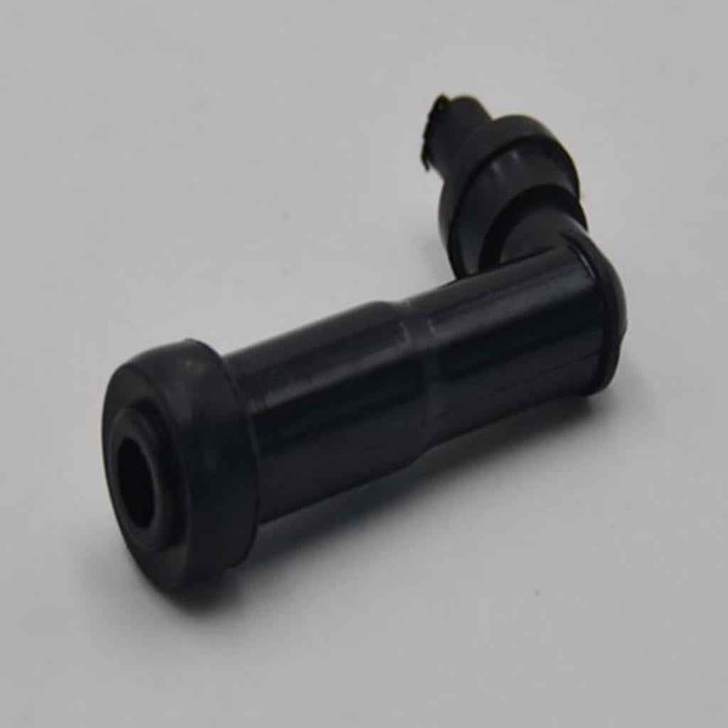 10/12mm Motorcycle Ignition Spark Plug Cap 102 Degree Resistor Cover XD05F-R