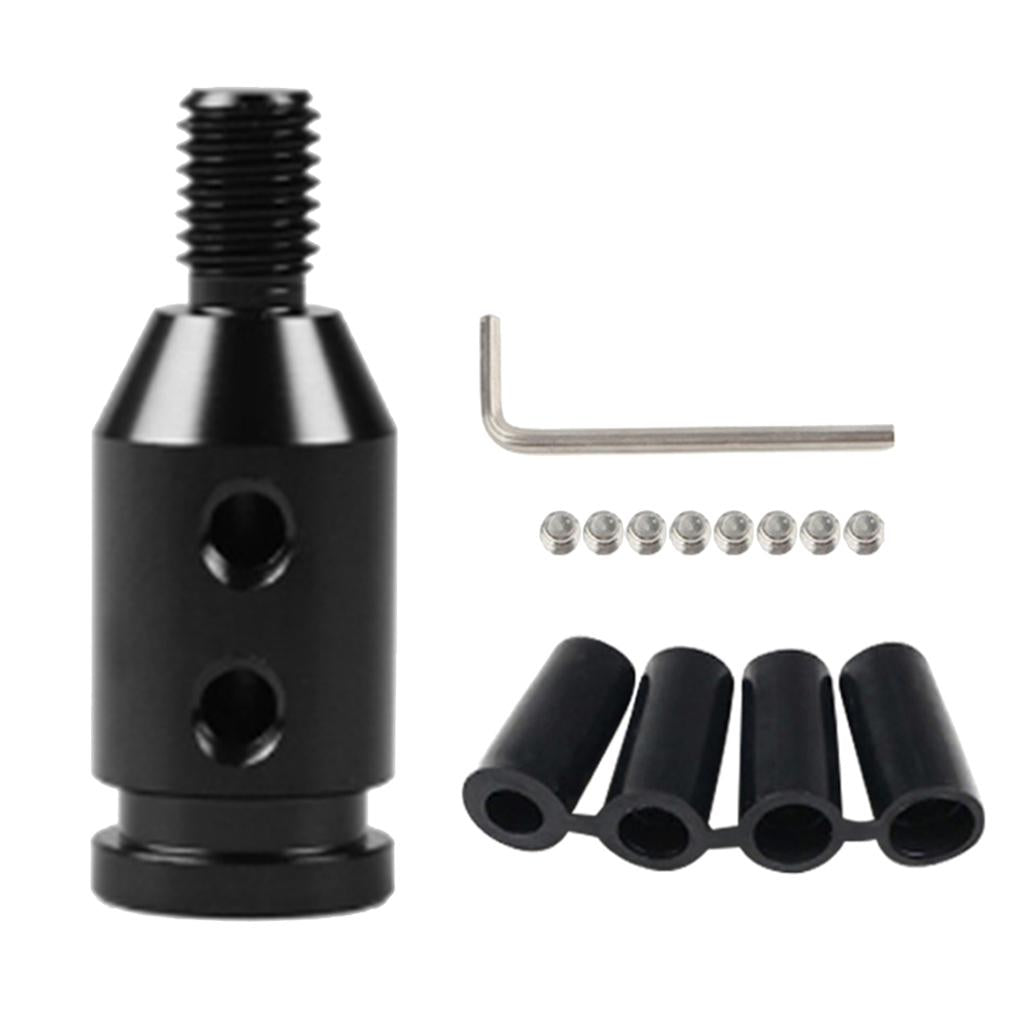 2xShift Knob Adapter for BMW/Mini Non Threaded Shifters 10x1.5mm Black