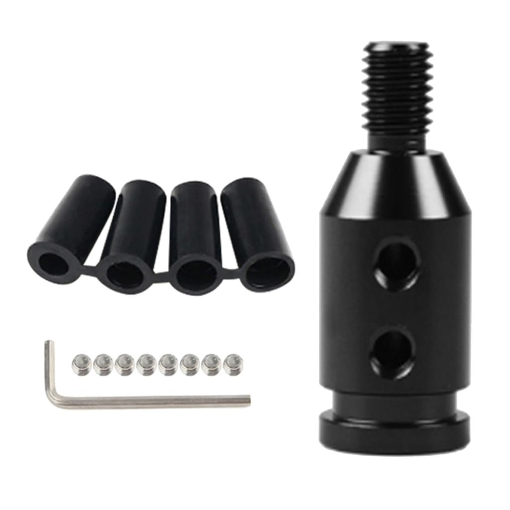 3xShift Knob Adapter for BMW/Mini Non Threaded Shifters 10x1.5mm Black
