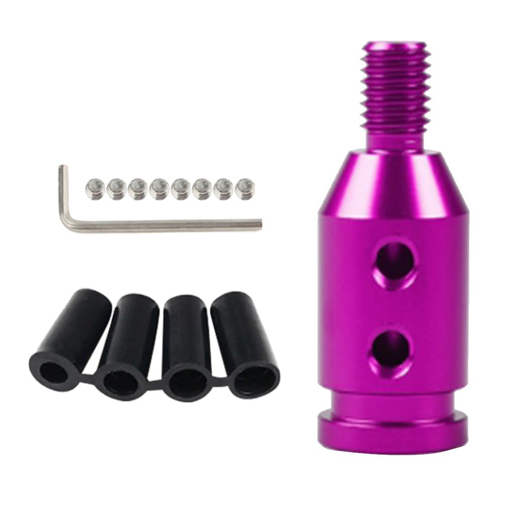 2xShift Knob Adapter for BMW/Mini Non Threaded Shifters 10x1.5mm Purple