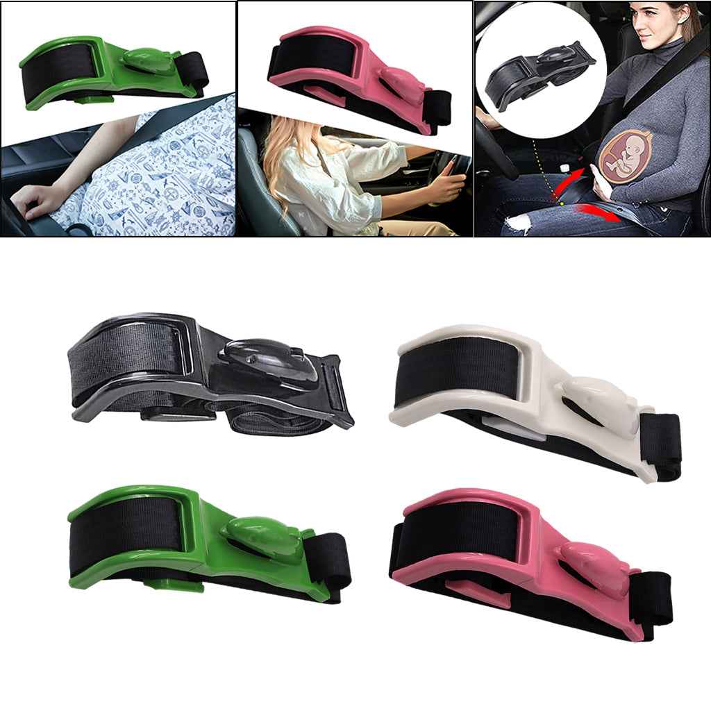 Bump Belt Adjuster Maternity Seatbelt for Pregnant Women Universal Black