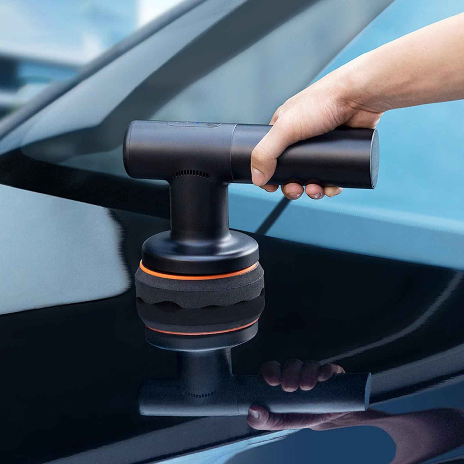 3pcs Car Polishing Machine Electric Wireless Polisher Polishing Pads Tools