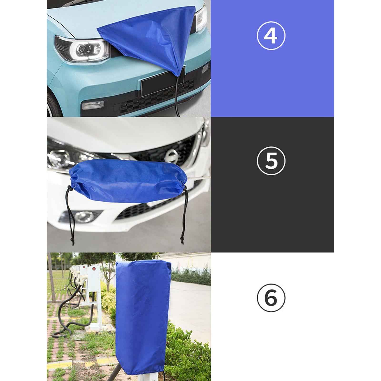 EV Charging Port Jack Hood Magnetic Rain Protection Drum Magnetic