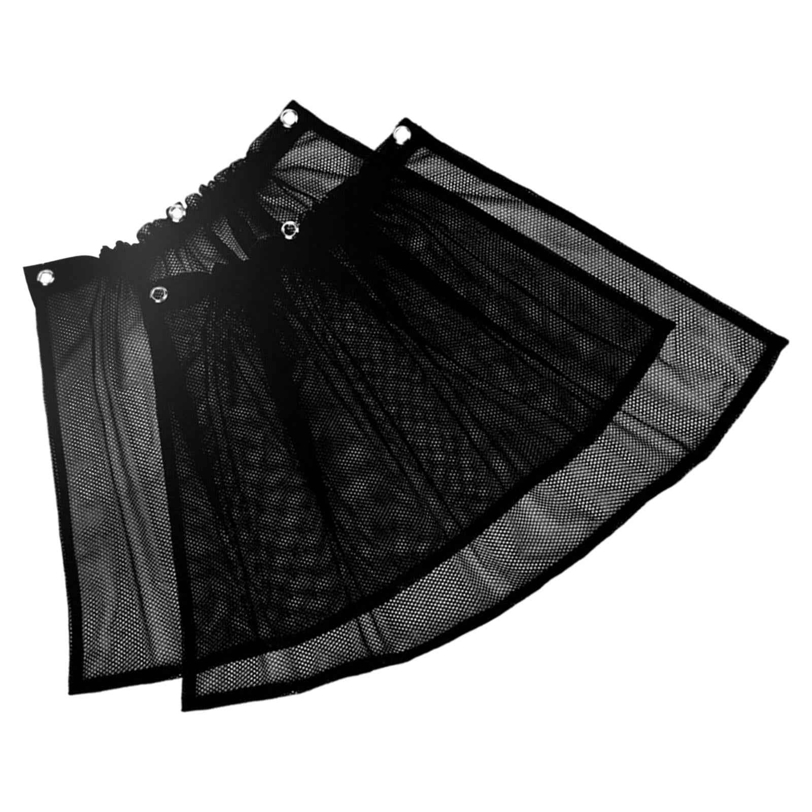2x Side Window Car Sun Shade Curtain UV Rays Protection for Car Window