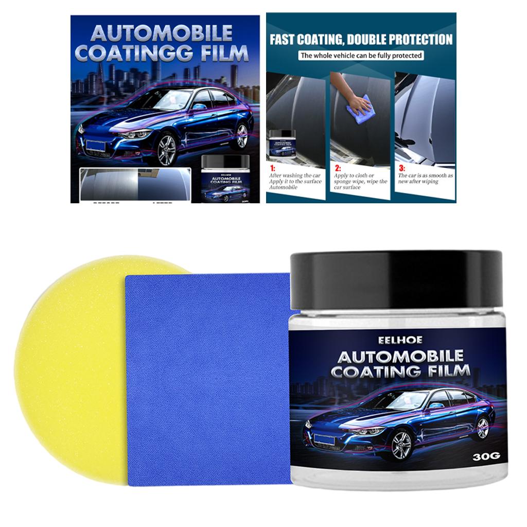 3xCar Coating Wax Polisher Polish Scratches Repair for Vehicle 30g kit