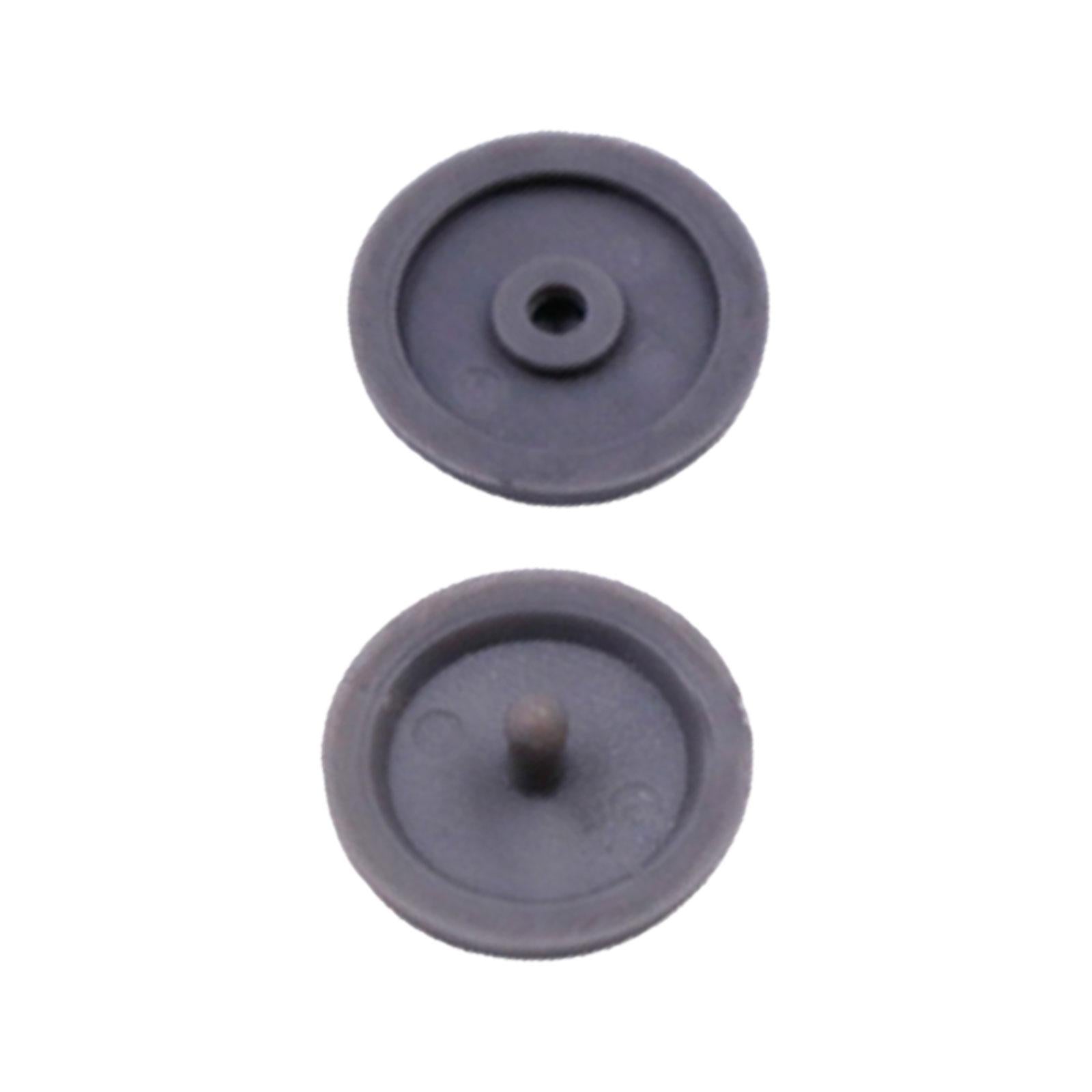 3xSeat Belt Stop Buttons Prevent Seat Belt Buckle from Sliding Down Belt Gray