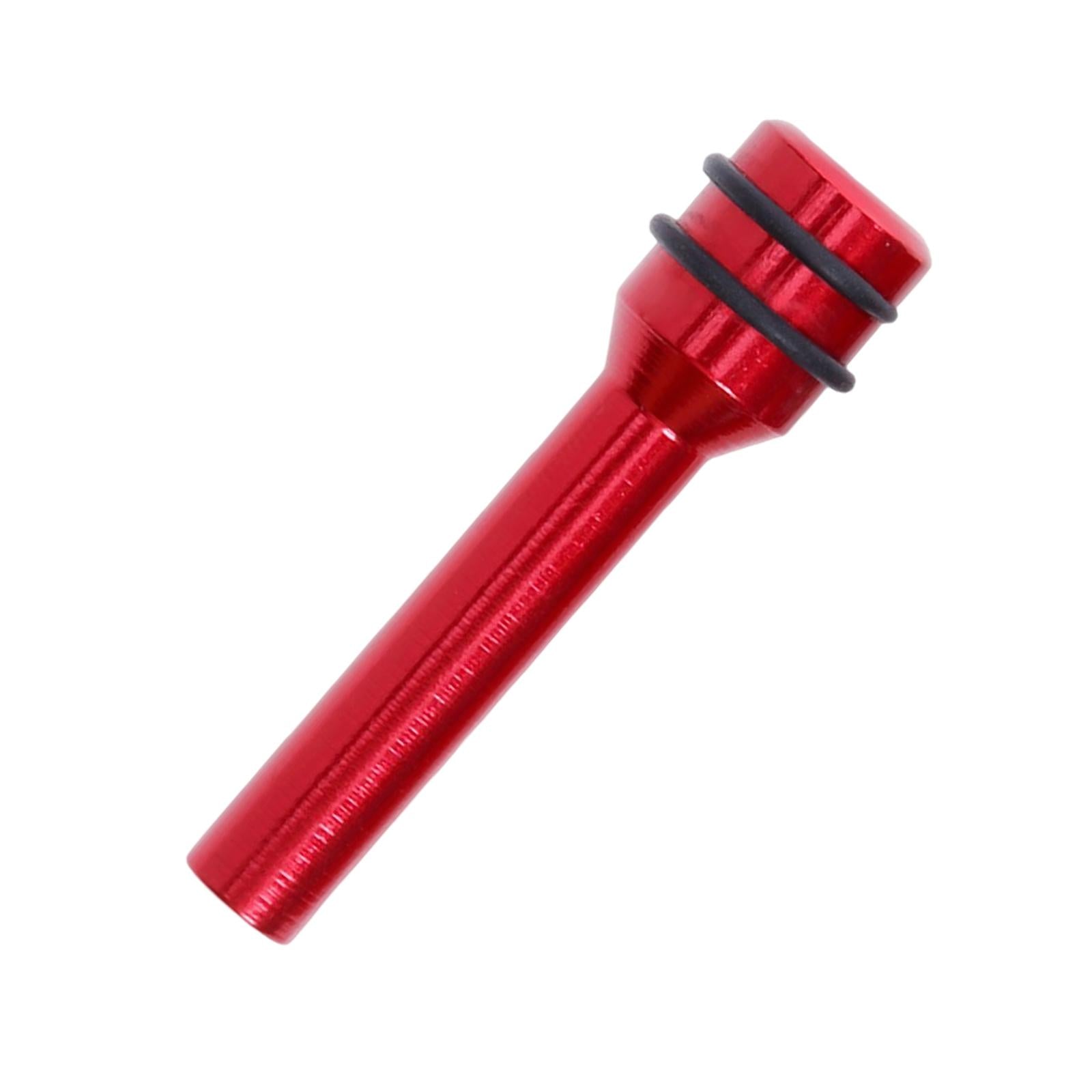 3xCar Interior Door Lock Knob Pull Pin Cover Fit for Truck Accessories Parts Red
